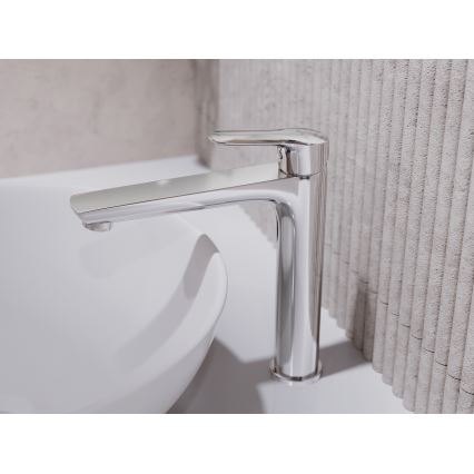 Novaservis - Kraan voor wastafel METALIA 26,6 cm glanzend chroom