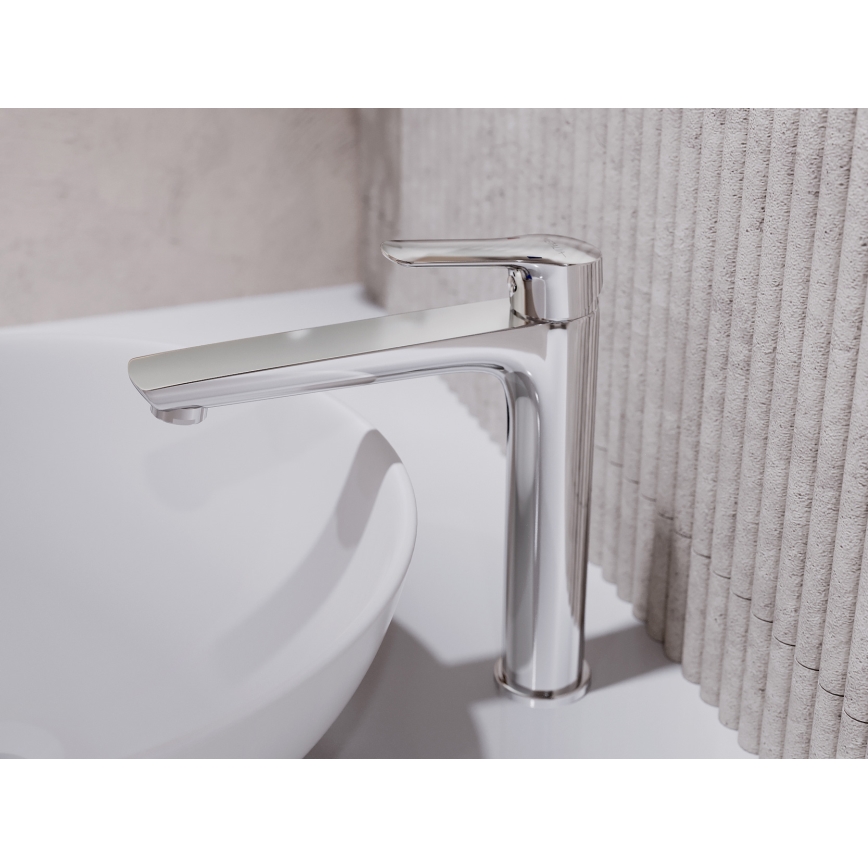 Novaservis - Kraan voor wastafel METALIA 26,6 cm glanzend chroom