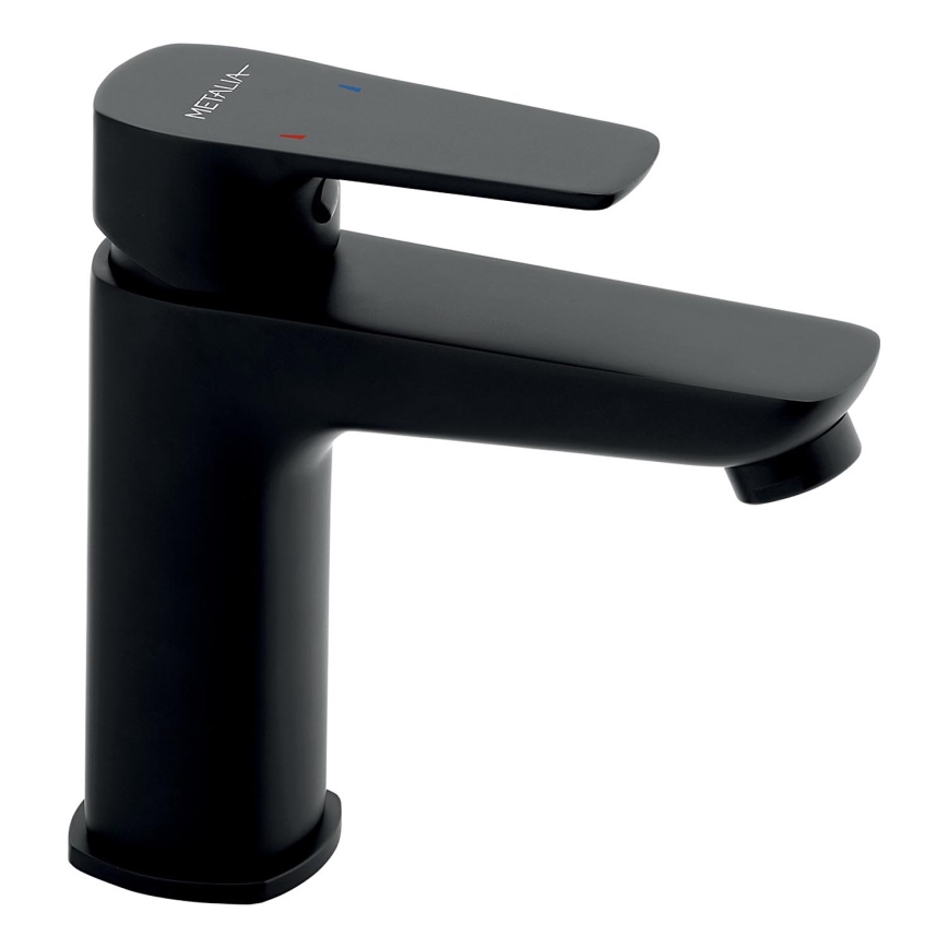 Novaservis - Kraan voor wastafel METALIA ECO 15,2 cm mat zwart