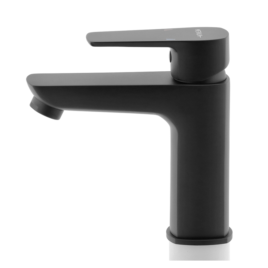 Novaservis - Kraan voor wastafel METALIA ECO 15,2 cm mat zwart