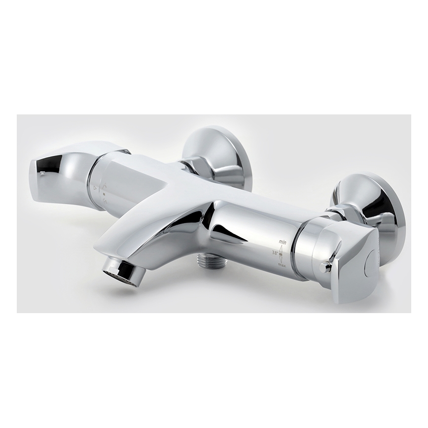 Novaservis - METALIA thermostatische badmengkraan, glanzend chroom