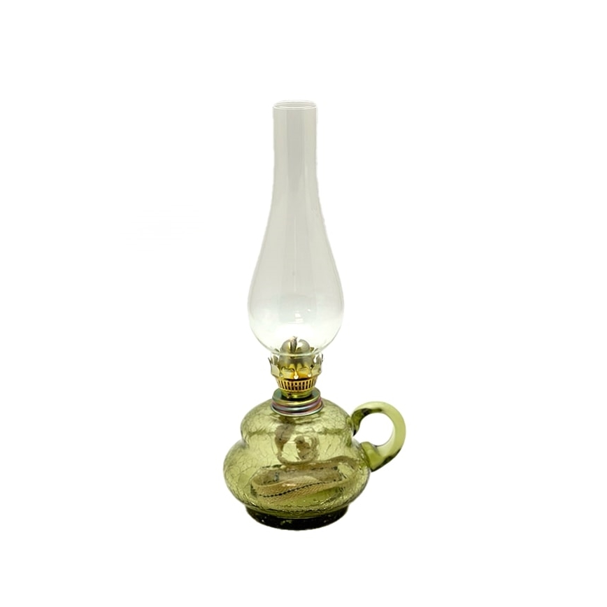 Olielamp ANNA 33 cm groen