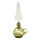 Olielamp ANNA 34 cm bosgroen met ruit motief