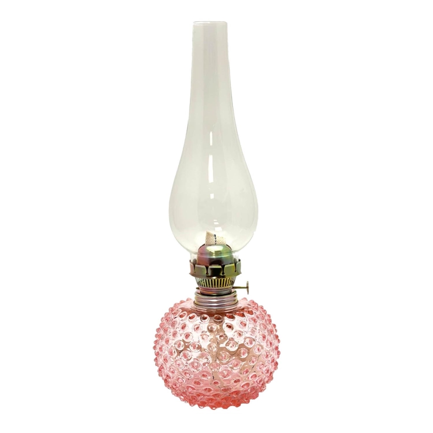 Olielamp EMA 38 cm roze