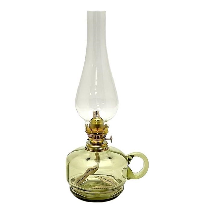 Olielamp MONIKA 34 cm bosgroen