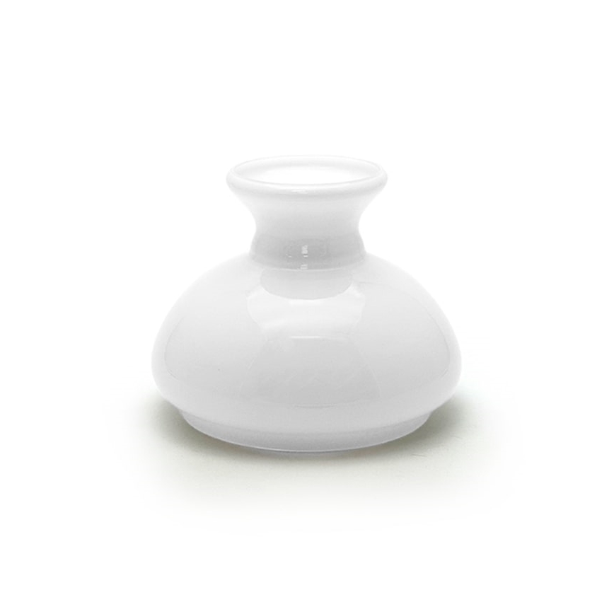 Olielamp RŮŽENA 50 cm bosgroen gedecoreerd met tin