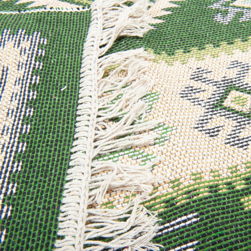Omkeerbaar oosters kleed KILIM 80x150 cm groen/beige