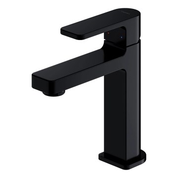 OMNIRES BA7810BL - Wastafelmengkraan BARETTI 17 cm mat zwart