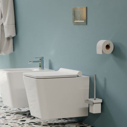 OMNIRES BOSTONDEBP - Wc-bril SoftClose BOSTON duroplast/glanzend wit