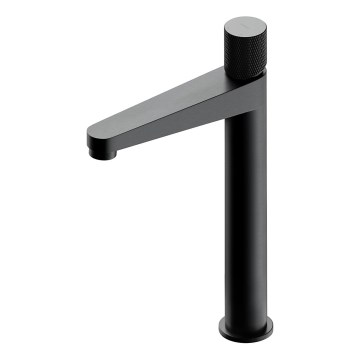 OMNIRES CT8012AT - Wastafelmengkraan CONTOUR 31,2 cm geborsteld antraciet