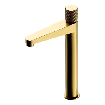 OMNIRES CT8012GLB - Kraan voor wastafel CONTOUR 31,2 cm Grond goud