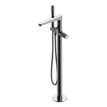 OMNIRES CT8033CR - Vrijstaand badset met kraan CONTOUR glanzend chroom