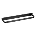 OMNIRES DA70230BL - Handdoekhouder voor aan de muur DARLING 37 cm semi-mat zwart