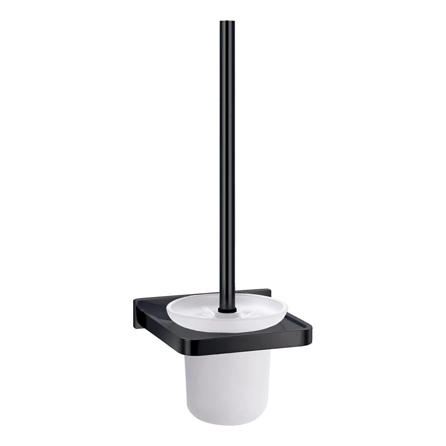 OMNIRES DA70620BL - Wandgemonteerde toiletborstel DARLING semi-mat zwart