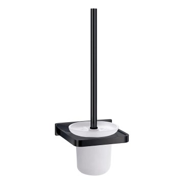 OMNIRES DA70620BL - Wandtoiletborstel DARLING mat zwart