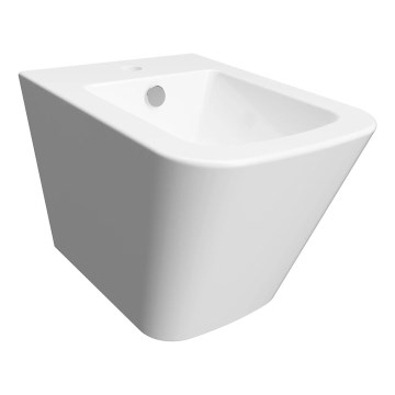 OMNIRES FONTANABIBP - Wandhangend bidet FONTANA keramiek/glanzend wit