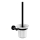 OMNIRES MP60620BL - Wandgemonteerde toiletborstel MODERN PROJECT mat zwart