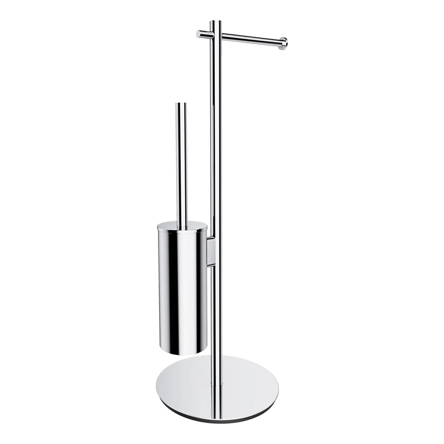 OMNIRES MP60810CR - Toiletpapier en toiletborstelhouder MODERN PROJECT glanzend chroom