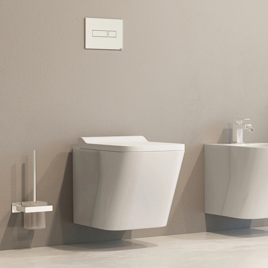 OMNIRES NL80620CR - Wandgemonteerde toiletborstel NELSON glanzend chroom