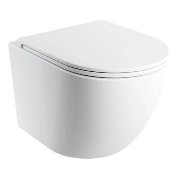 OMNIRES OTTAWASPXMWBM - Hangend toilet met SoftClose zitting OTTAWA keramiek/mat wit