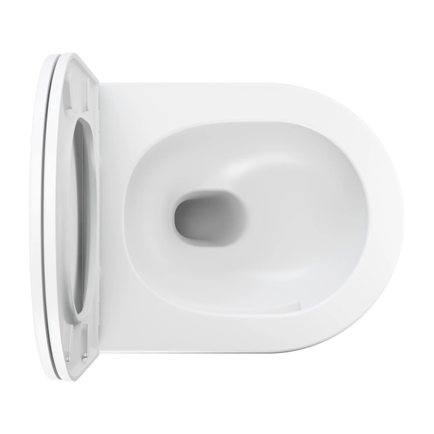 OMNIRES OTTAWASPXMWBM - Wandtoilet met toiletbril SoftClose OTTAWA keramiek/mat wit
