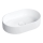 OMNIRES OVOUNBP - Opbouwwastafel OVO 55x36 cm dolomiet/glanzend wit