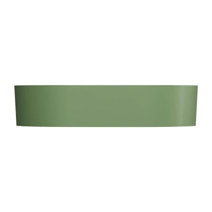 OMNIRES OVOUNOL - Aanrecht wastafel OVO 55x36 cm dolomiet/mat olijf