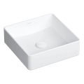 OMNIRES PASADENA360BP - Opzetwastafel PASADENA 36x36 cm keramiek/glanzend wit