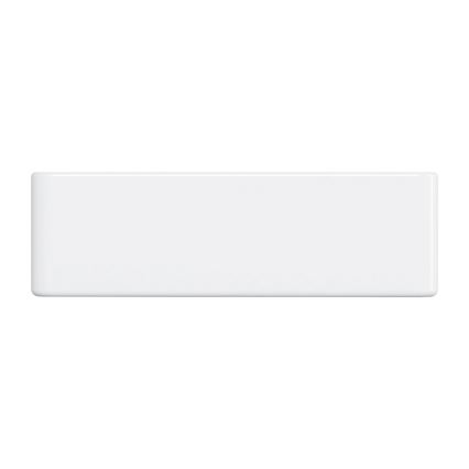 OMNIRES PASADENA360BP - Opzetwastafel PASADENA 36x36 cm keramiek/glanzend wit