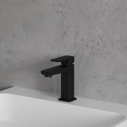 OMNIRES PM7410BL - Kraan voor wastafel PARMA 15 cm mat zwart