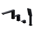 OMNIRES PM7432BL - Badkraan 4-gats PARMA mat zwart