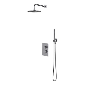 OMNIRES SYSCT11CR - Doucheset met thermostatische inbouwkraan CONTOUR glanzend chroom