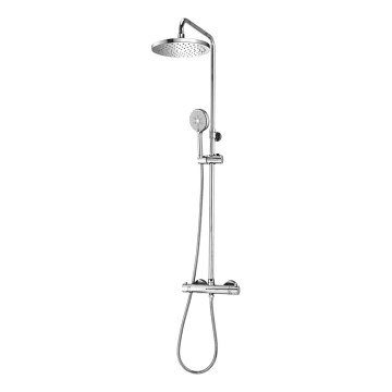 OMNIRES SYSY10/N/6CR - Douche set met thermostatische kraan Y glanzend chroom