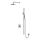 OMNIRES SYSY17CR - Doucheset met inbouwkraan Y glanzend chroom