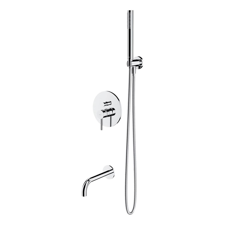 OMNIRES SYSYW01CR - Badset met inbouwkraan Y glanzend chroom