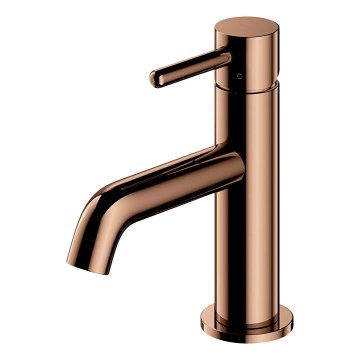 OMNIRES Y1210NCP - Wastafelkraan Y 16,2 cm glanzend koper