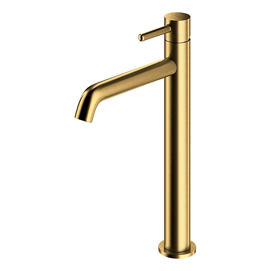 OMNIRES Y1212GLB - Kraan voor wastafel Y 30,8 cm Grond goud