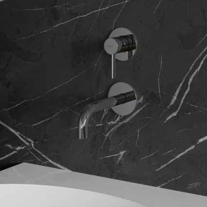 OMNIRES Y1215NCR - Wastafelmengkraan voor inbouwinstallatie Y glanzend chroom