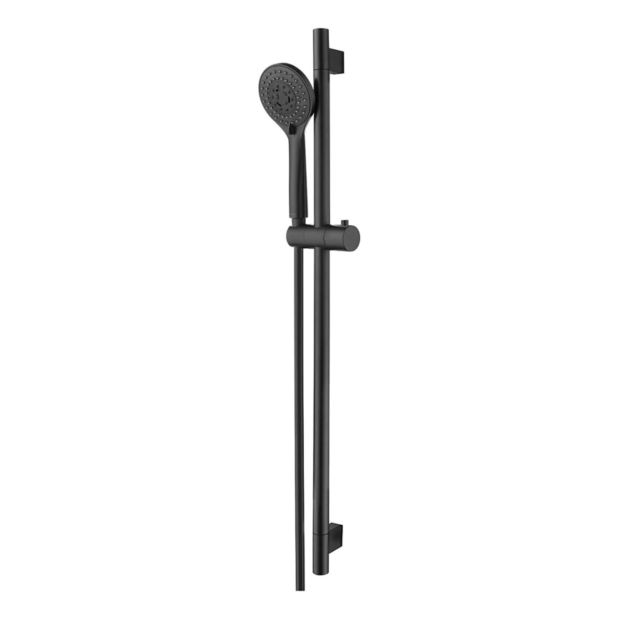 OMNIRES YOSEMITE-SBL - Doucheset YOSEMITE semi-mat zwart