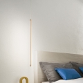 Ondaluce - dimbare LED-hanglamp aan kabel GENIUS LED/12W/230V Ø 1,5 cm goud