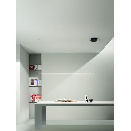Ondaluce - Dimbare LED-hanglamp aan kabel GENIUS LED/28W/230V zwart
