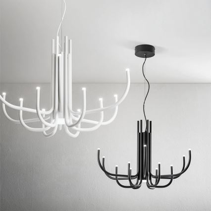 Ondaluce - Dimbare LED-hanglamp aan kabel NOUVEAU LED/35W/230V zwart