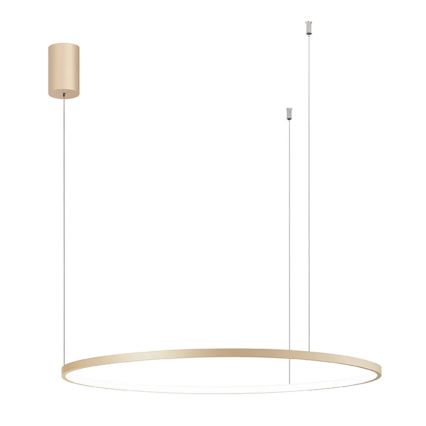 Ondaluce - Dimbare LED-hanglamp aan kabel SOEL LED/38W/230V Ø 80 cm, goudkleurig