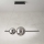 Ondaluce - Dimbare LED-hanglamp met kabel FUFI LED/40W/230V zwart/rookzwart