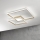 Ondaluce - Dimbare LED-plafondlamp DOWEL LED/46W/230V 55x55 cm goud