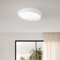 Ondaluce - Dimbare LED-plafondlamp HALF LED/25W/230V 3000/4000K Ø 38,5 cm wit