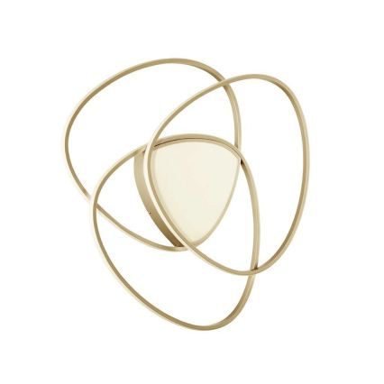 Ondaluce - Dimbare LED-plafondlamp ROSE LED/70W/230V goud