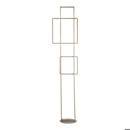 Ondaluce - Dimbare LED-vloerlamp DOWEL LED/77W/230V goudkleurig