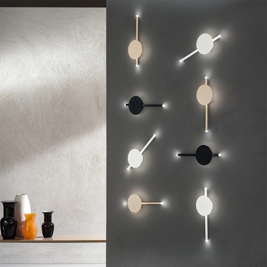 Ondaluce - Dimbare LED-wandlamp JAMES LED/16W/230V goud