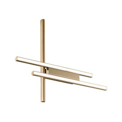 Ondaluce - dimbare LED-wandlamp MOVIDA LED/20W/230V goud